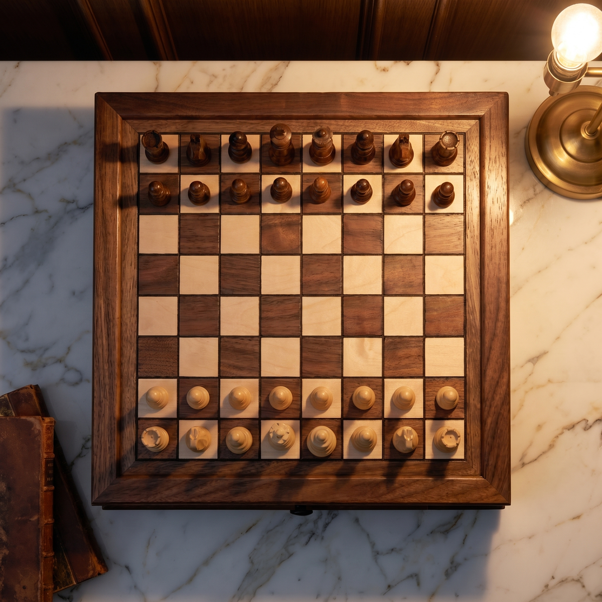 board seen from above