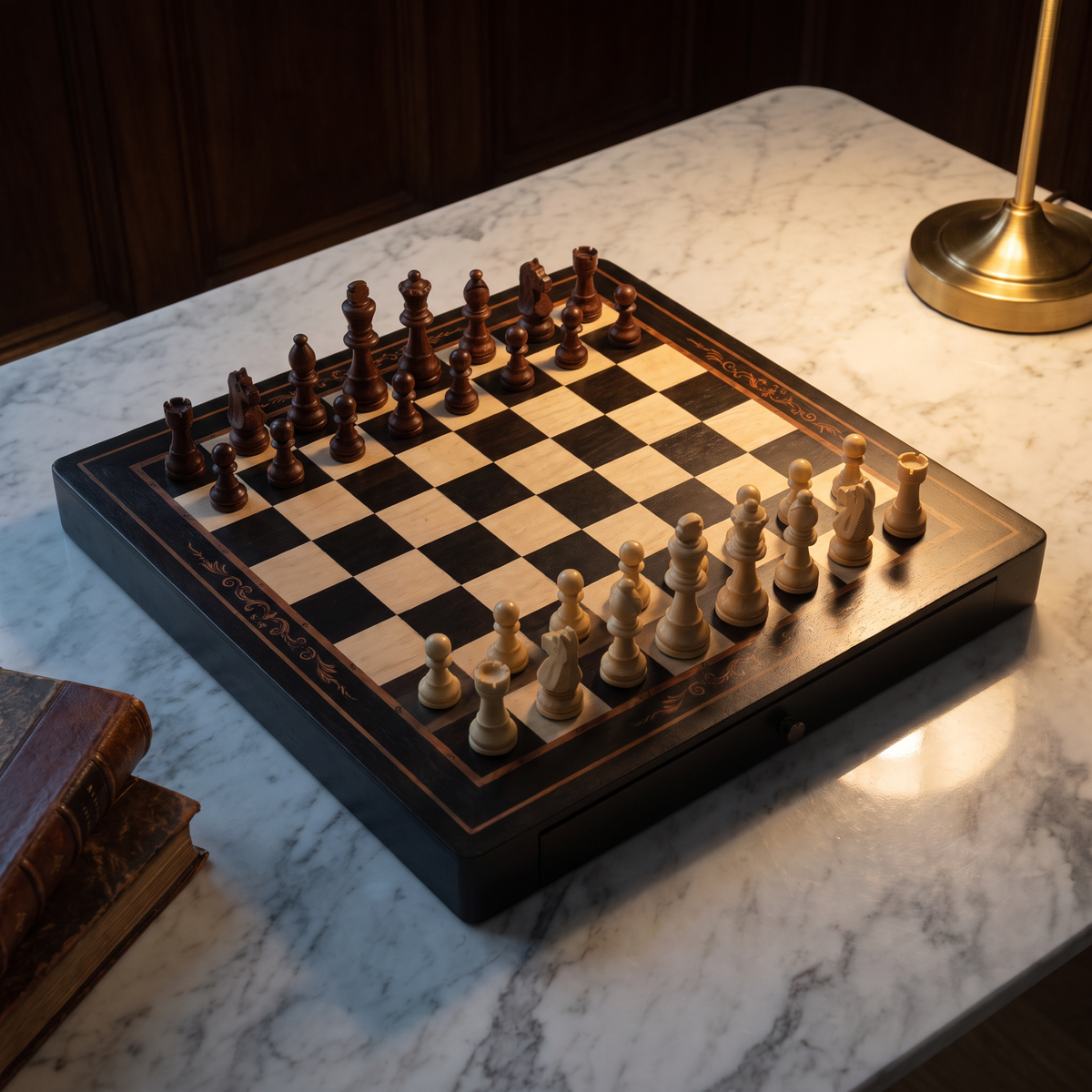 board seen from above