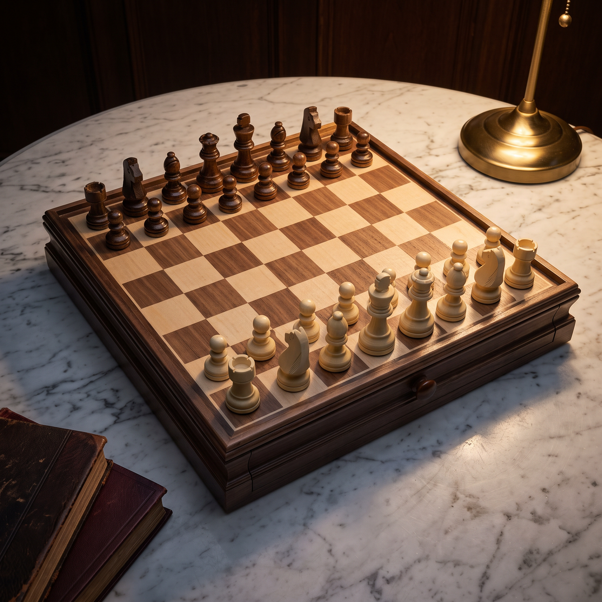 board seen from above