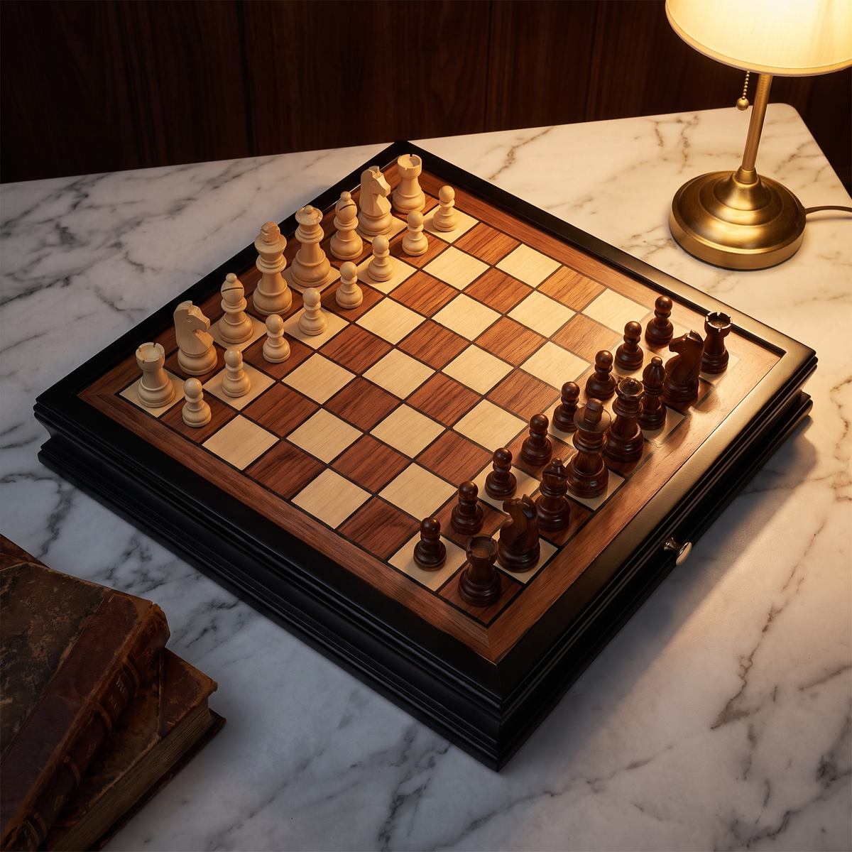 board seen from above